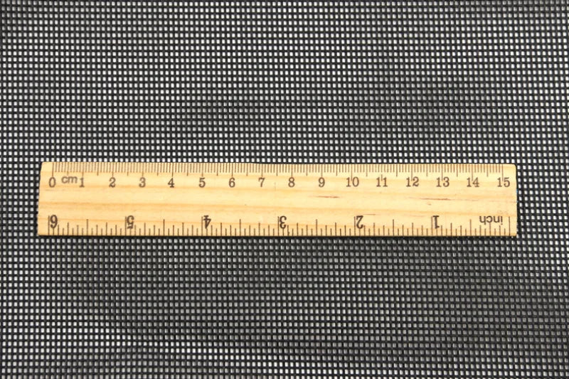 High Quality Waterproof Teslin Mesh Fabric for DIY Office Chair Recliner and Beach Lounge Use in Black