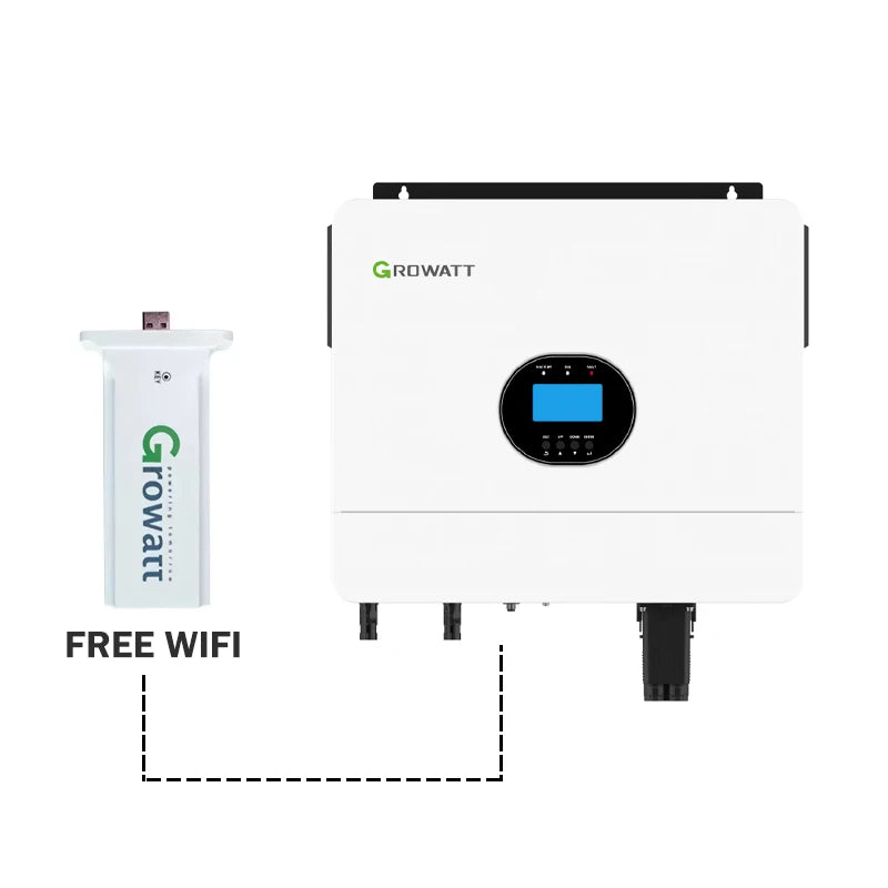 Growatt 6KW Off Grid Inverter SPF 6000 ES Plus WiFi Hybrid