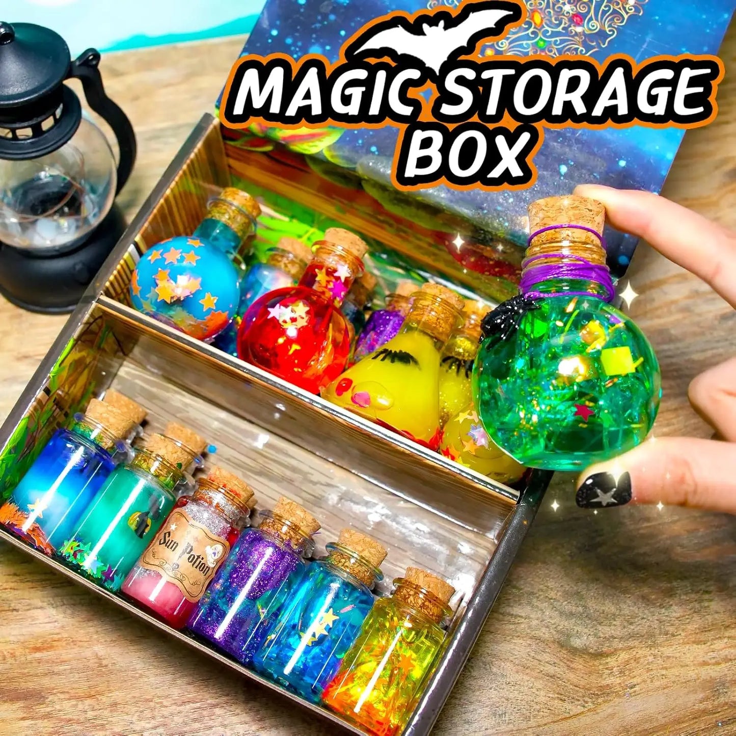 DIY Fairy Magical Potions Kit for Kids - Color Changing and Freezing Potions Art Craft Science Experiment Set