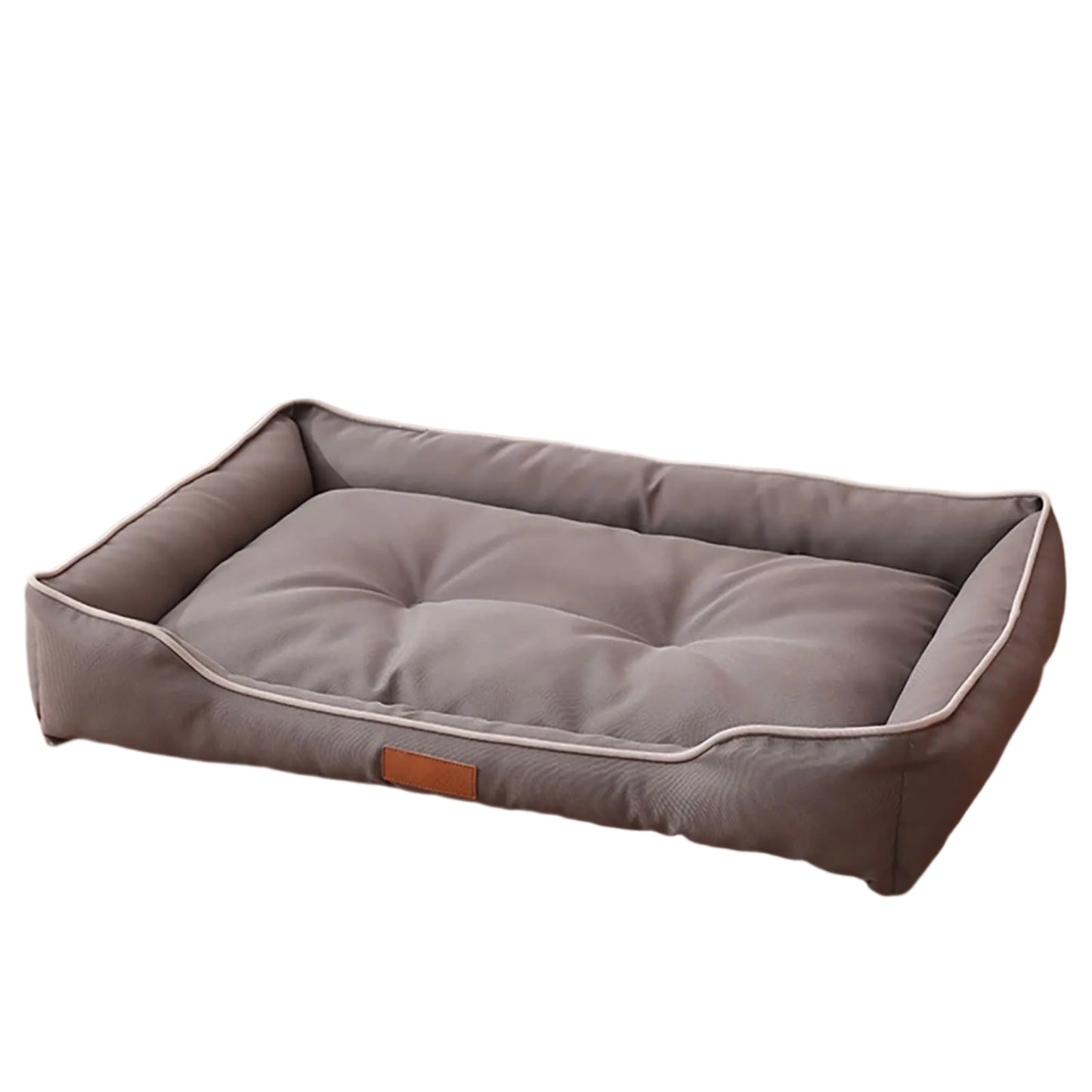 Waterproof Dog Bed with 600D Oxford Fabric Thickened PP Cotton Filling Bite-Resistant Pet Mat for All Seasons
