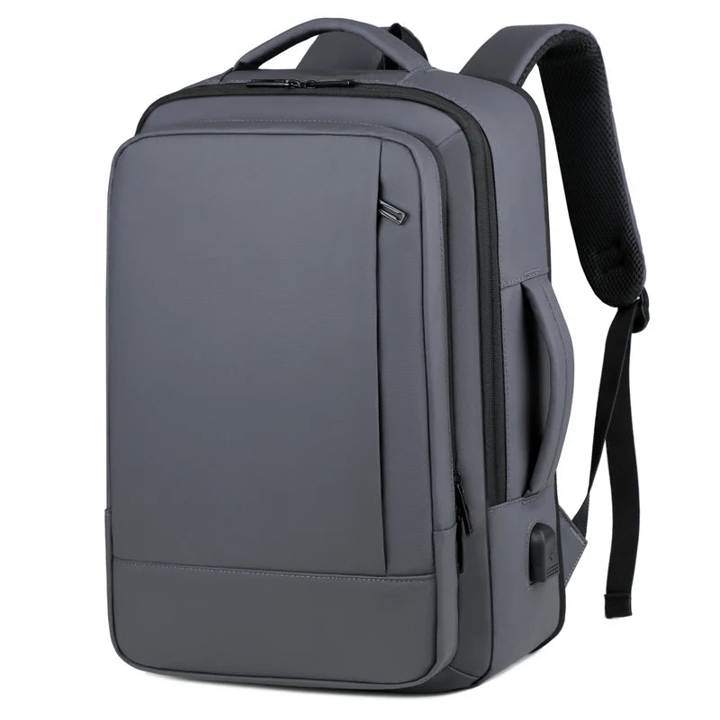 Rilibegan Men Travel Backpack Oxford Big Capacity USB Charge