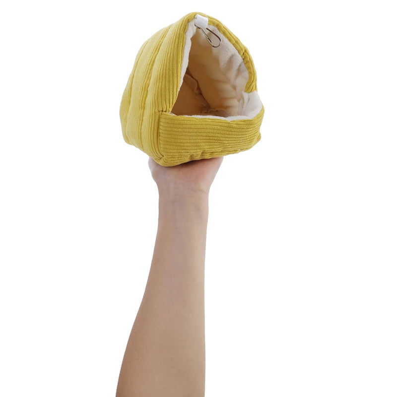 Winter Warm Bird Cage Parrot Cotton Nest Parrot Nest Budgie For Hammock Cage Hut Tent Bed Hanging Cave Pet Products