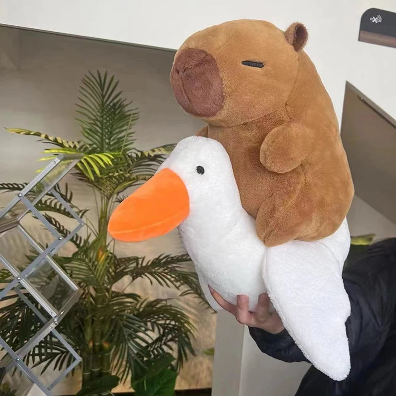 New Riding Crocodile Goose Capybara Plushie Soft Toy