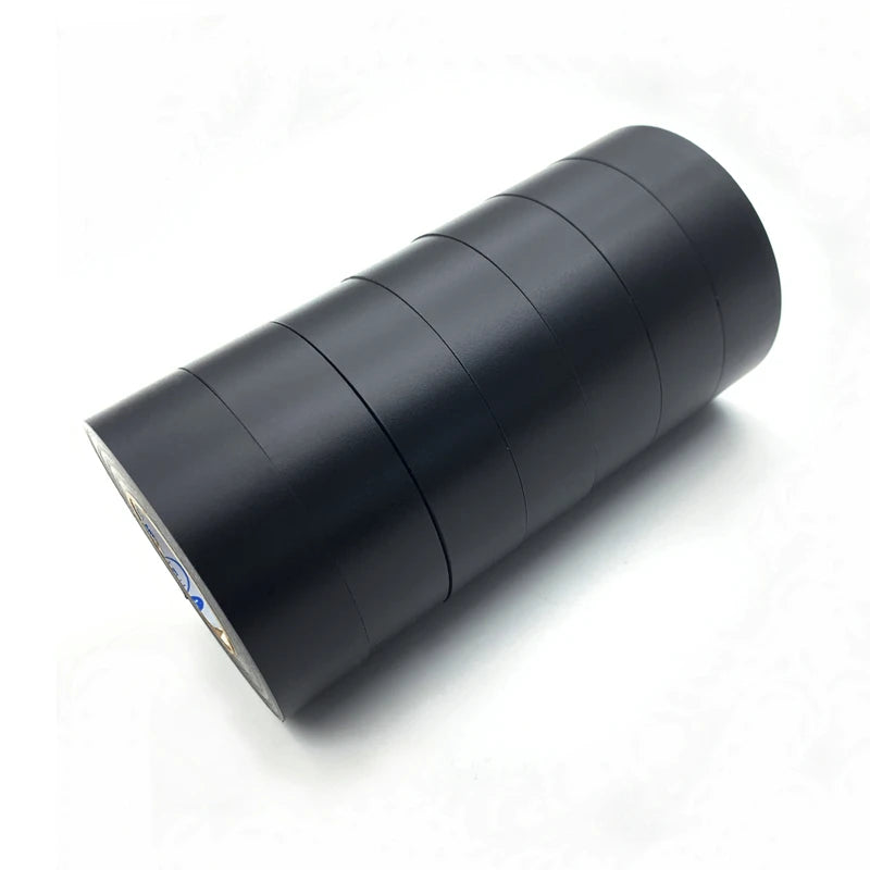 1pc 19MMX30M Black Electrical Tape Waterproof High Viscosity PVC Insulation for Automotive and Household Use