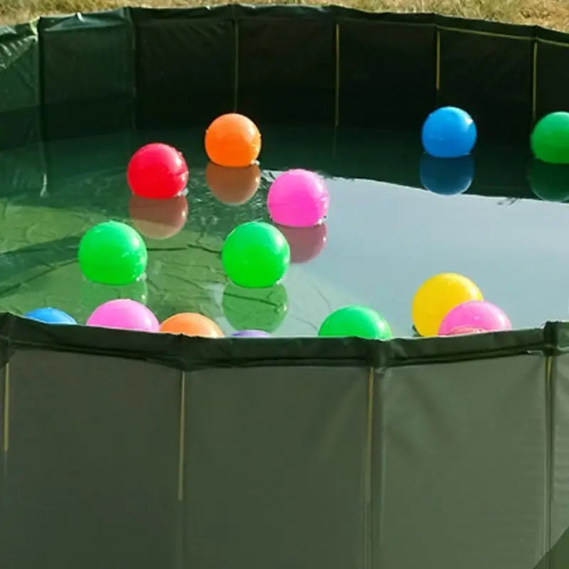 Foldable Dog Bath Swimming Pool Cat Bathing Tub Pool Toy Water Interactive Cat Toys Pet Indoor Outdoor Cleaning Water Basin