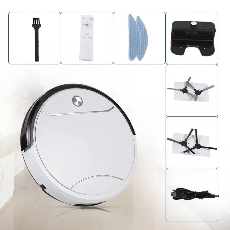 New Robot Vacuum Cleaner Automatic Charging Intelligent Sweeping Robot with 2000Pa Suction