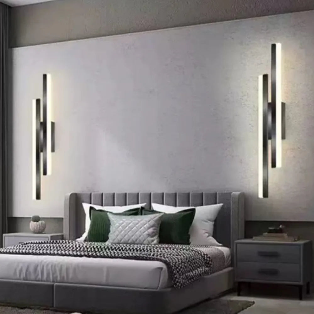 Modern LED Acrylic Wall Light Sconce for Bedroom and Hallway Decor