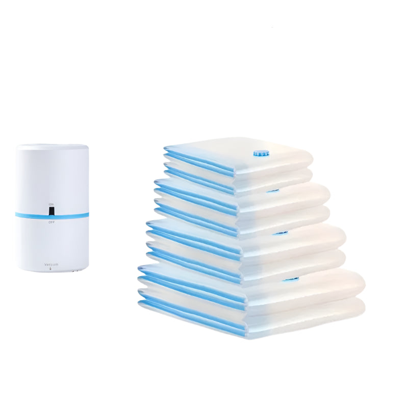 Mini Vacuum Sealer with Electric Pump for Space Saving Clothes