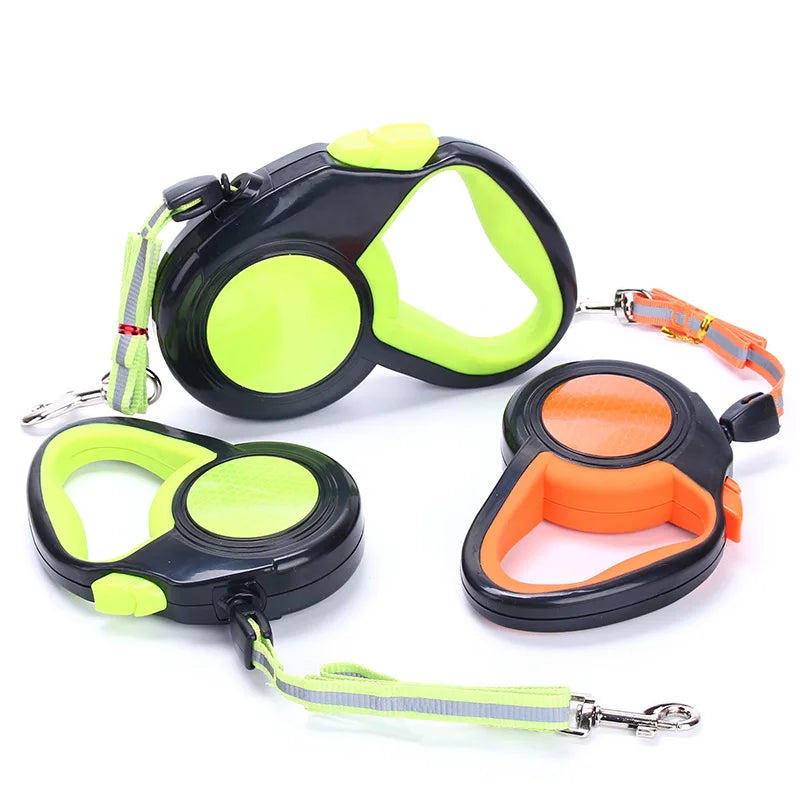 Retractable Dog Leash 3m 5m 8m Adjustable for Small and Large Dogs Durable Walking and Hiking Accessories