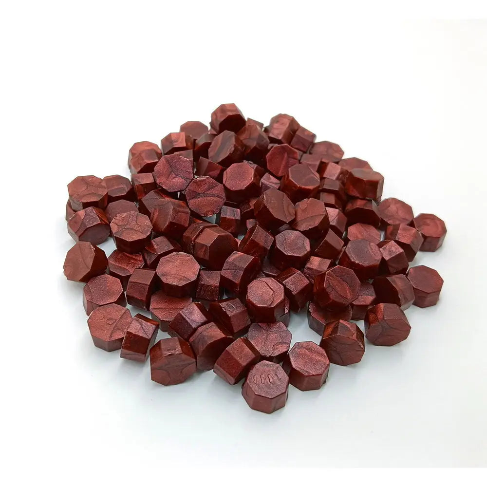 100pcs Colorful Metallic Golden Sealing Wax Beads for DIY Gifts and Invitations