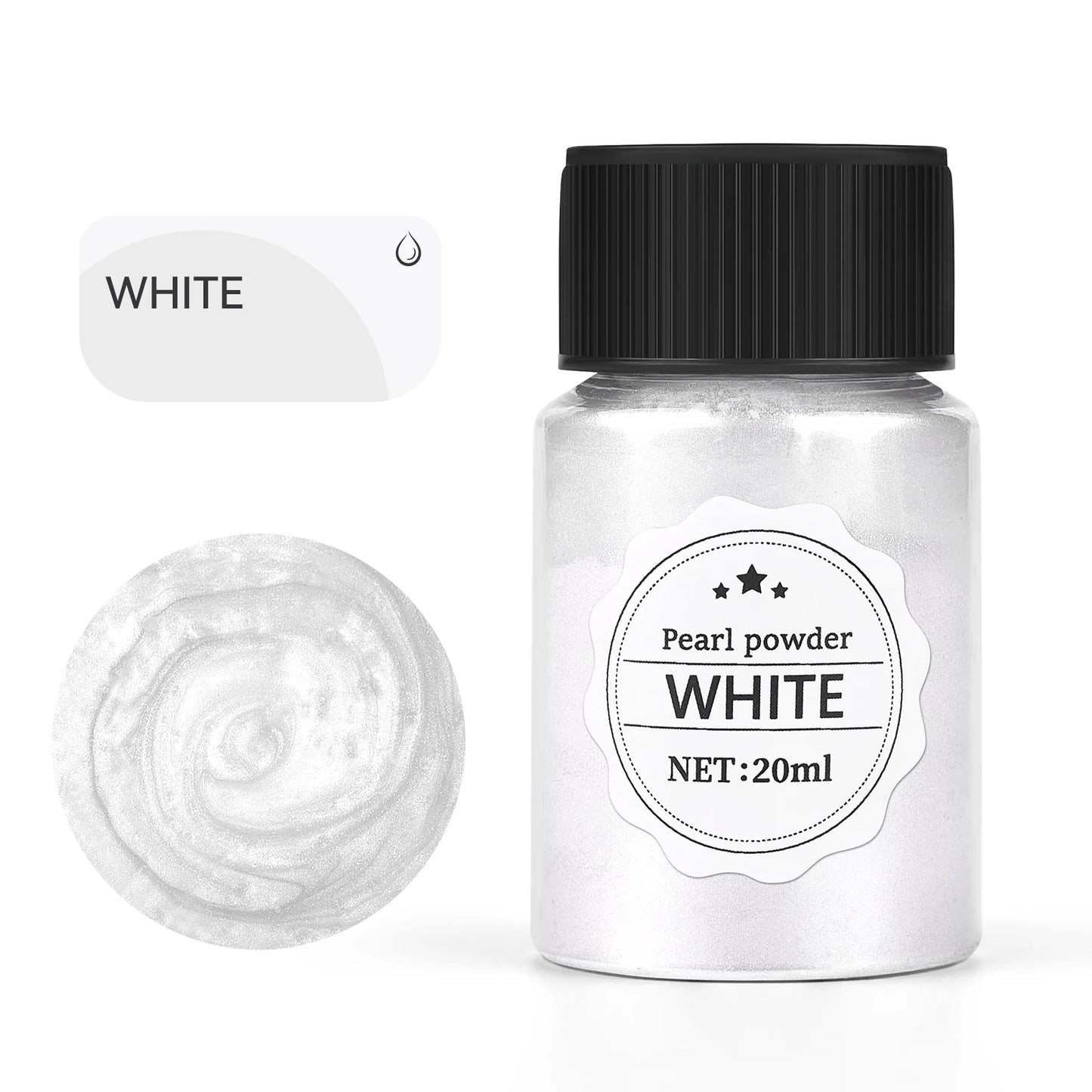 Mica Powder 24 Colors 10g Natural Pearl Pigment for DIY Crafts