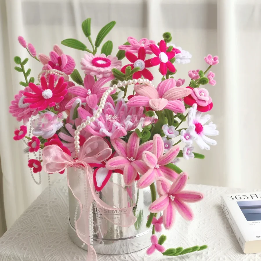 500 or 600 Pieces 12 Inch Pipe Cleaners Chenille Stems Bulk Craft Supplies for DIY Art Projects and Creative Gifts