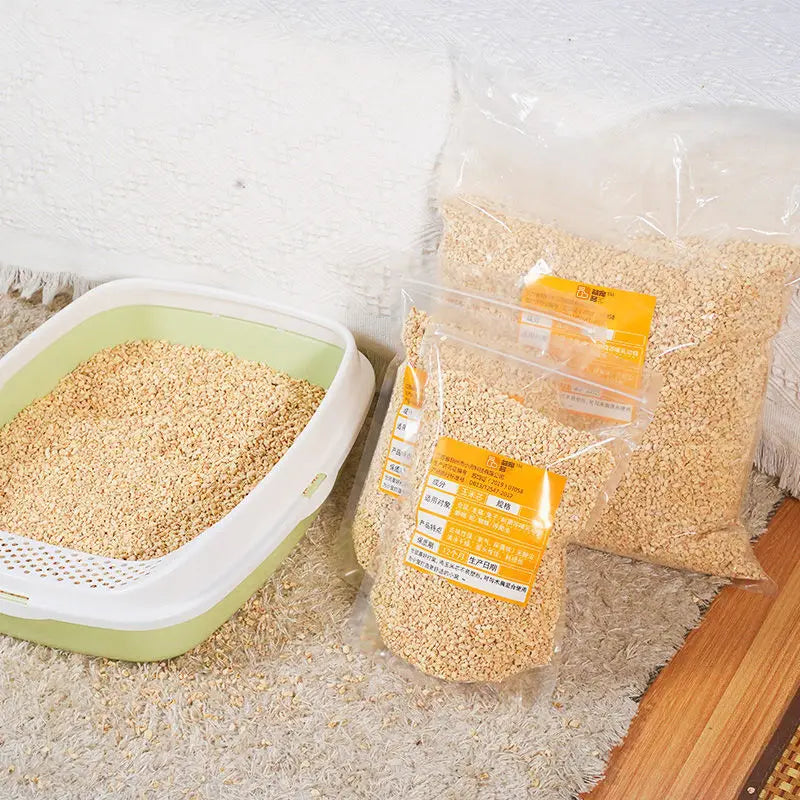 500g Natural Edible Corn Cob Hamster Bedding Toilet Supplies Deodorant Sawdust Hedgehog Chinchilla Winter Warm Cage House Filler