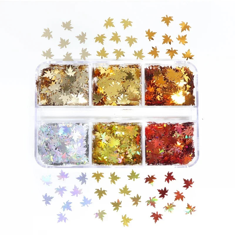 Holographic Glitter English Alphabet Flakes For DIY Resin