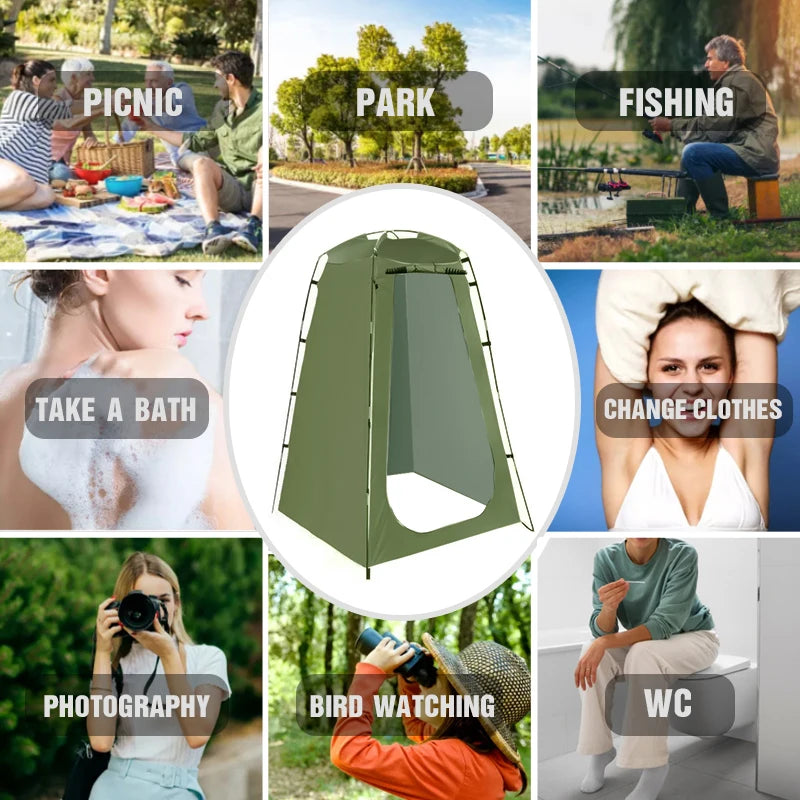 Portable Shower Tent | Waterproof Privacy Changing Room for Camping