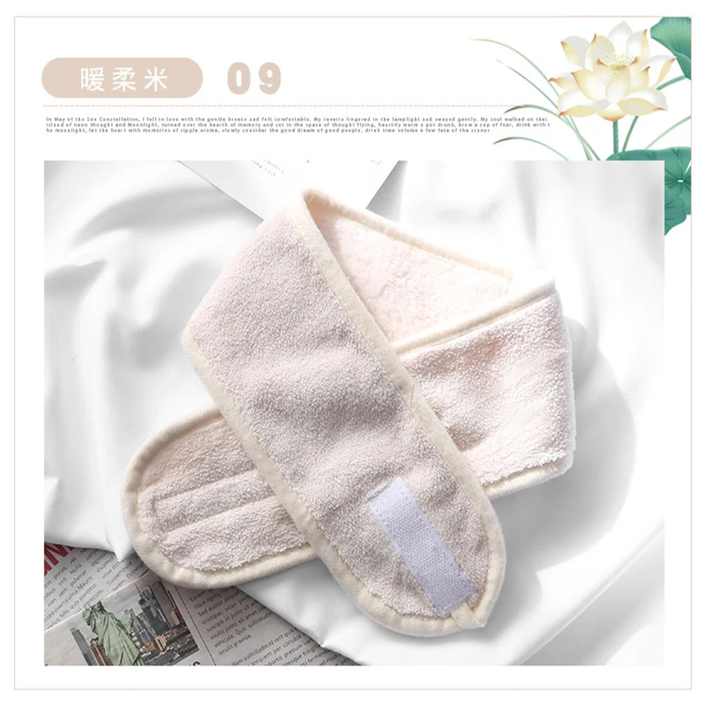 Adjustable Wide Hairband For Yoga Spa Bath Makeup Women