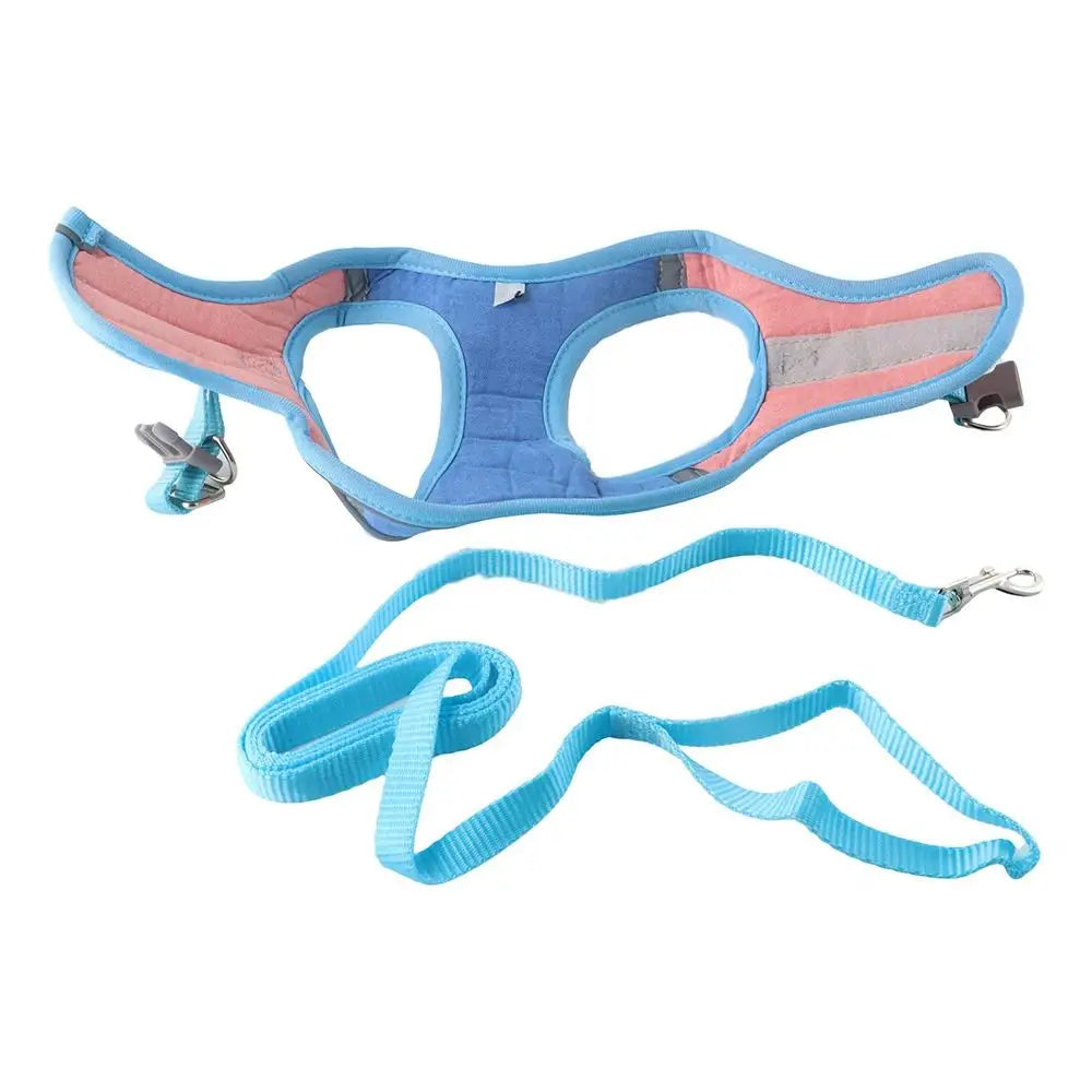 Anti-leak For Cat Puppy,Rabbit Soft Vest Harness Dog Leash Adjustable Cat Collar Cat Accessories Cat Harness Pets Vest