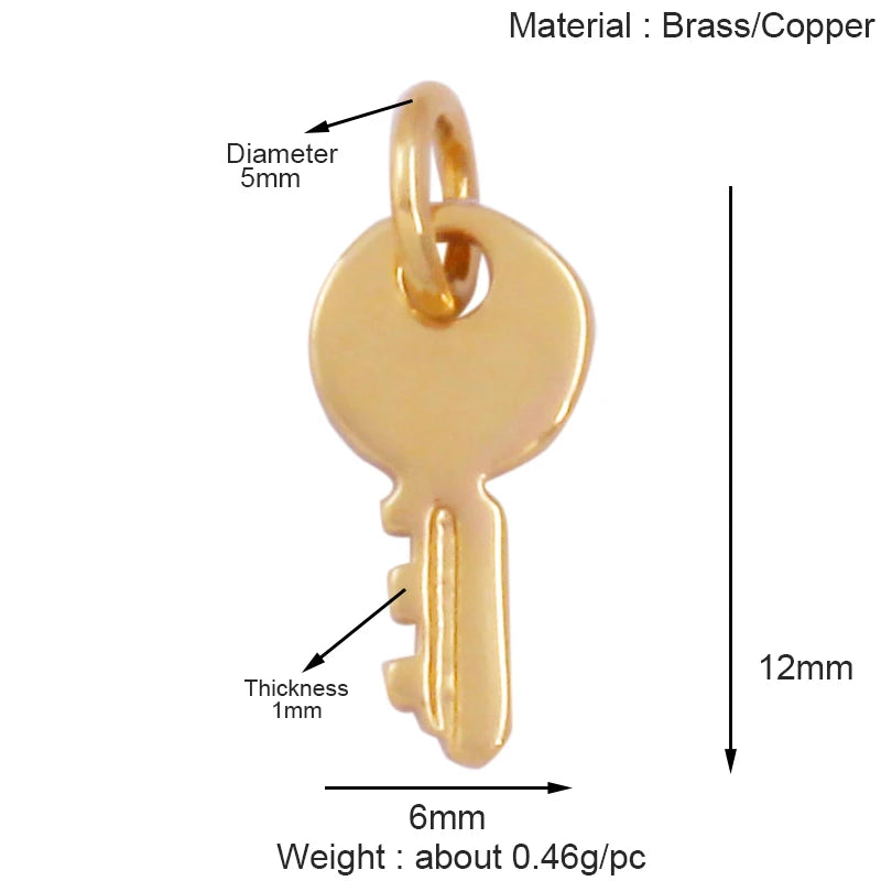 Cowboy Hat Boots Charm Pendant Zirconia 18K Gold Necklace