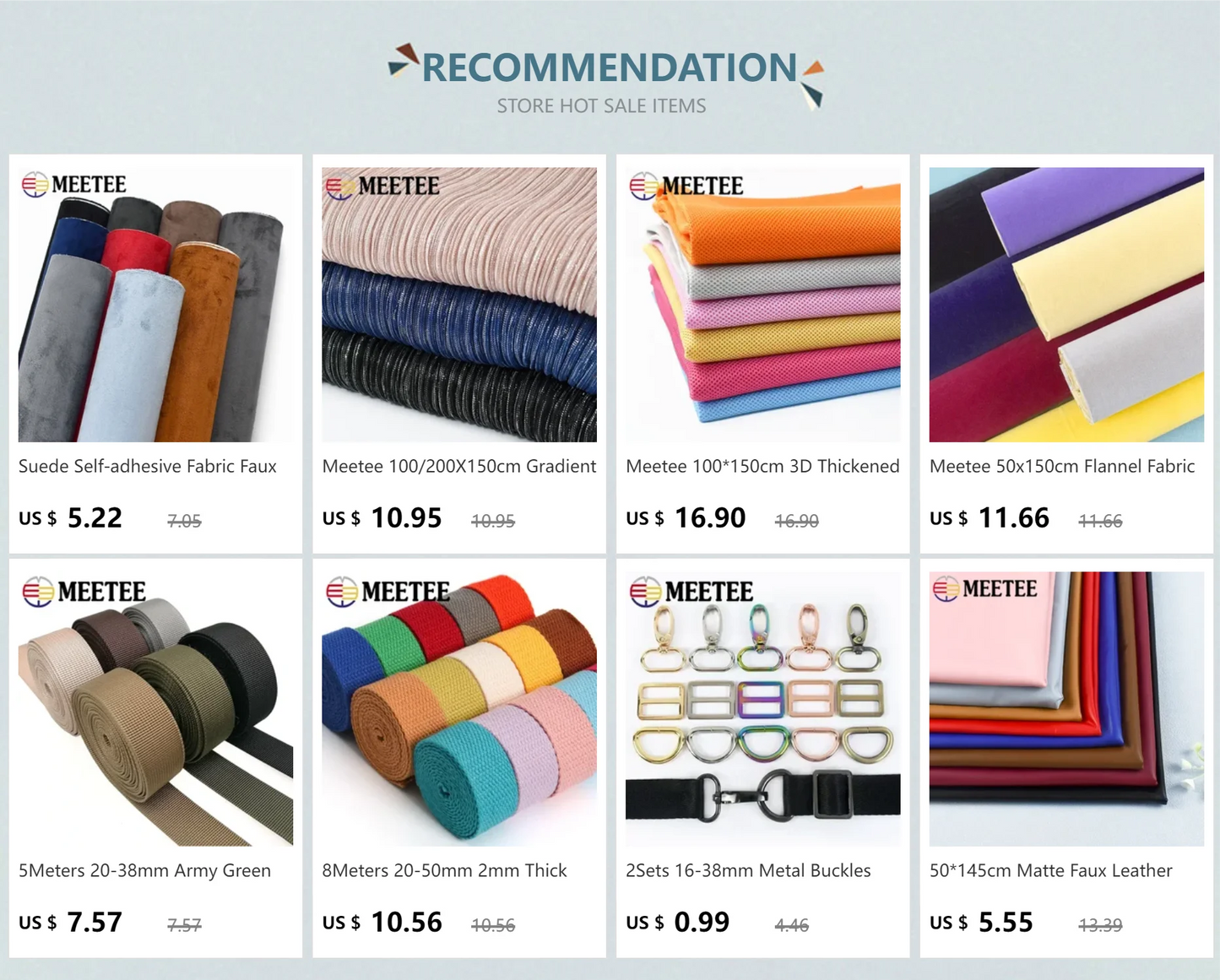 50x145cm Shiny Glossy Soft Leather Fabric Elastic Faux PU for DIY Sewing Dresses and Accessories