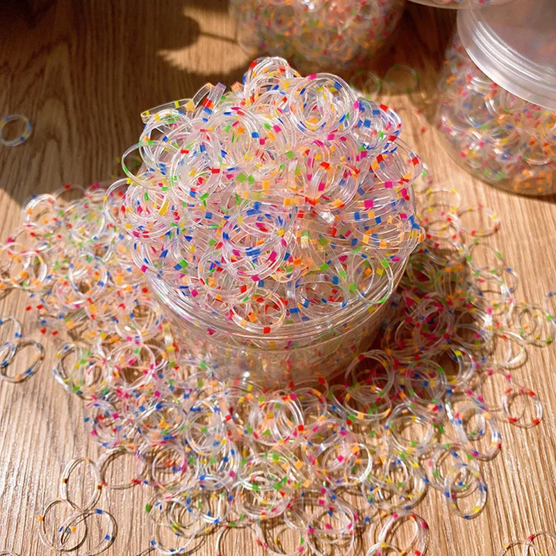 Girls Disposable Rubber Band Scrunchies Cute Baby Hair Accessories