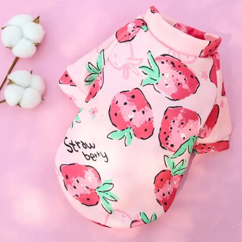 Small Dog Hoodie Coat Winter Warm Pet Clothes for Bulldog Chihuahua Shih Tzu Sweatshirt Puppy Cat Pullover Dogs