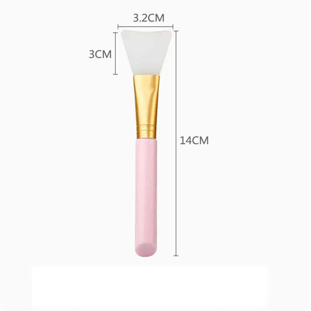 1pc Adjustable Head Band Hairband with Mask Brush for Makeup and Spa