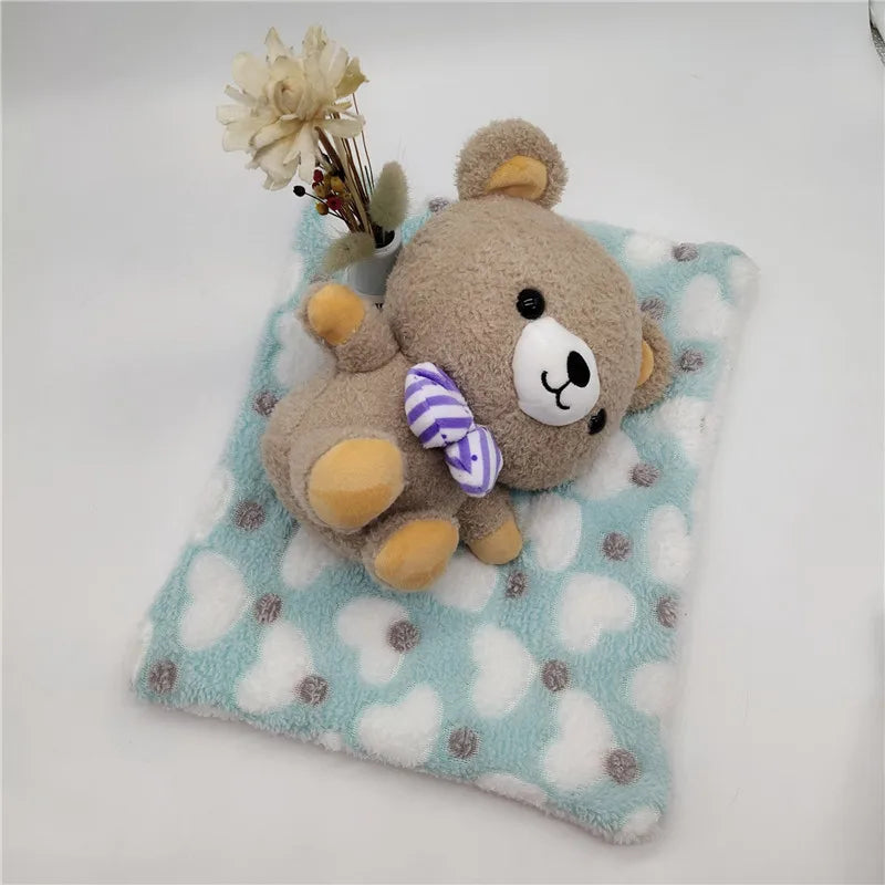 Winter Warm Small Guinea Pig Hamster Bed House House Nest Hamster Accessories Squirrel Hedgehog Rabbit Chinchilla Bed Mat