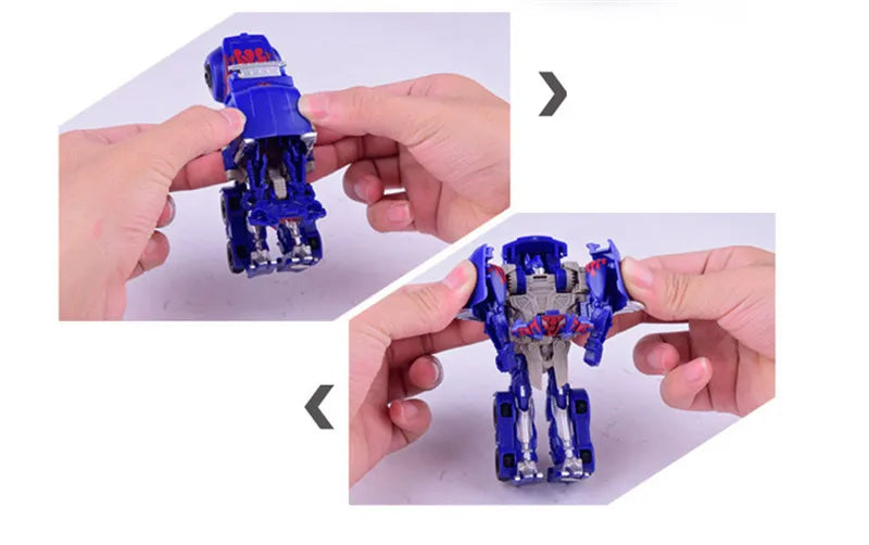 Metamorphic Toys Car Mini Educational Action Doll Gift