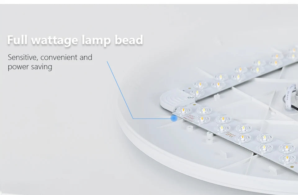 MARPOU Smart Ceiling Lamp LED Dimmable Light with Remote