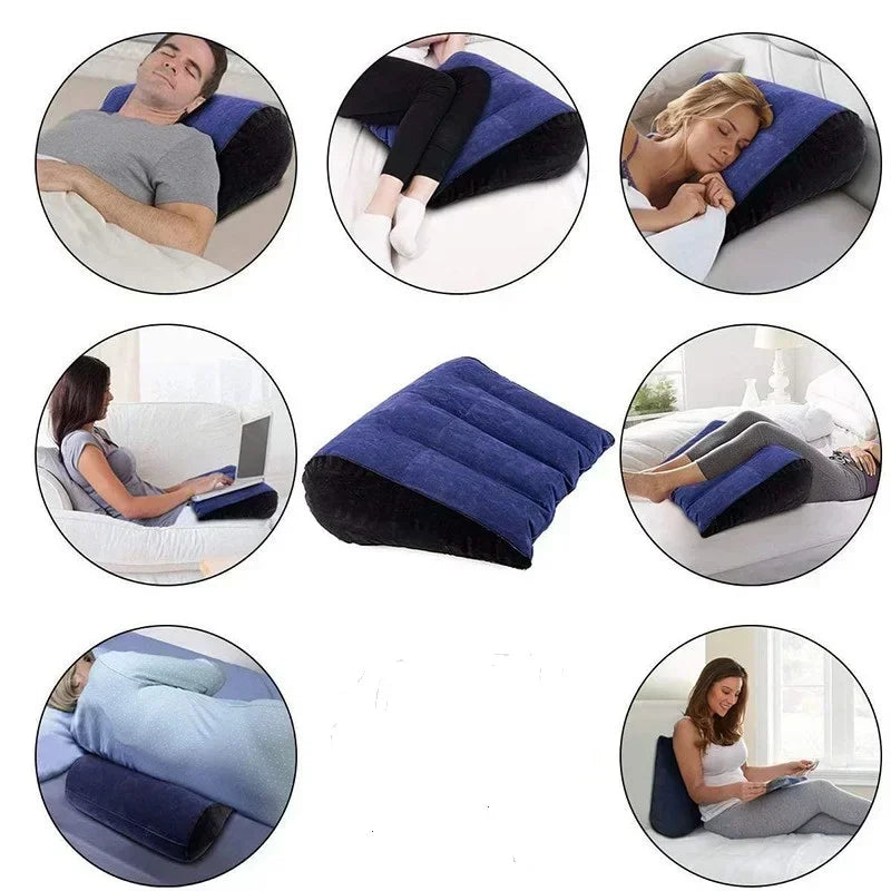 Multifunctional Pillow Toughage Inflatable Cushion for Support and Comfort