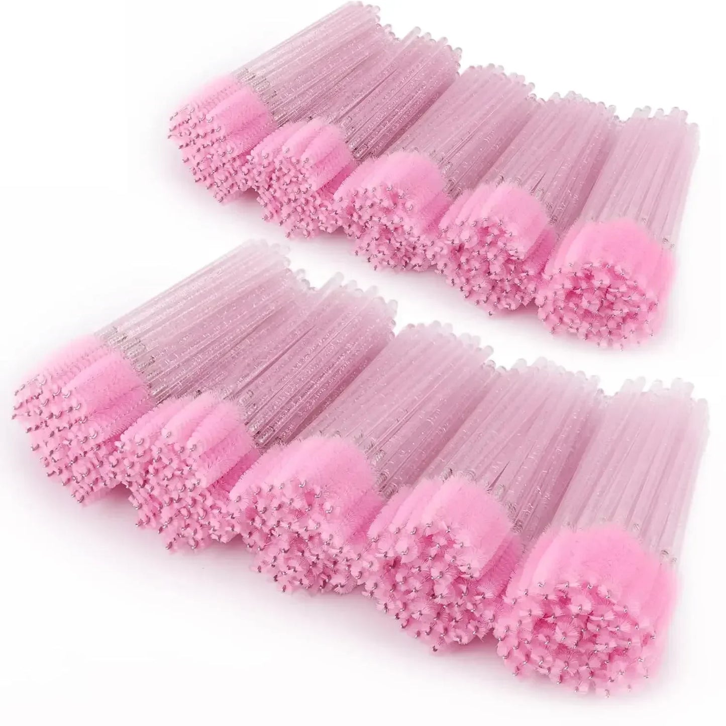 500 or 1000 Pieces Disposable Mascara Wands Eyelash Brush Spoolies for Eyebrow and Eyelash Extensions Colorful Beauty Tools