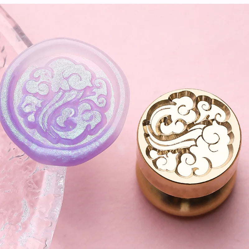 Mini Wax Seal Stamp Cute Animal Head for DIY Craft Invitations