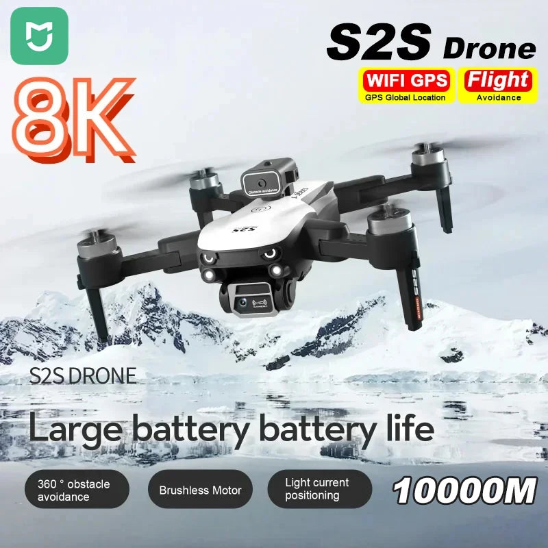 Mijia S2S 8K Drone 5G GPS Professional Dual-Camera Aerial Photography