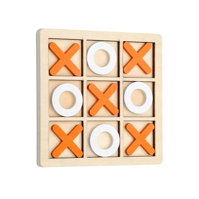 Brain Training Table Game Wooden Puzzle Interactive Chess Gift
