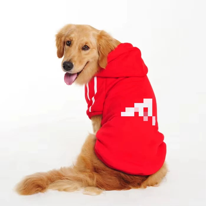 Cute Autumn Winter Warm Pet Dog Clothes Dog Hoodies Warm Coat for Medium Large Dog Jacket Sweater Puppy French Bulldog Clothes