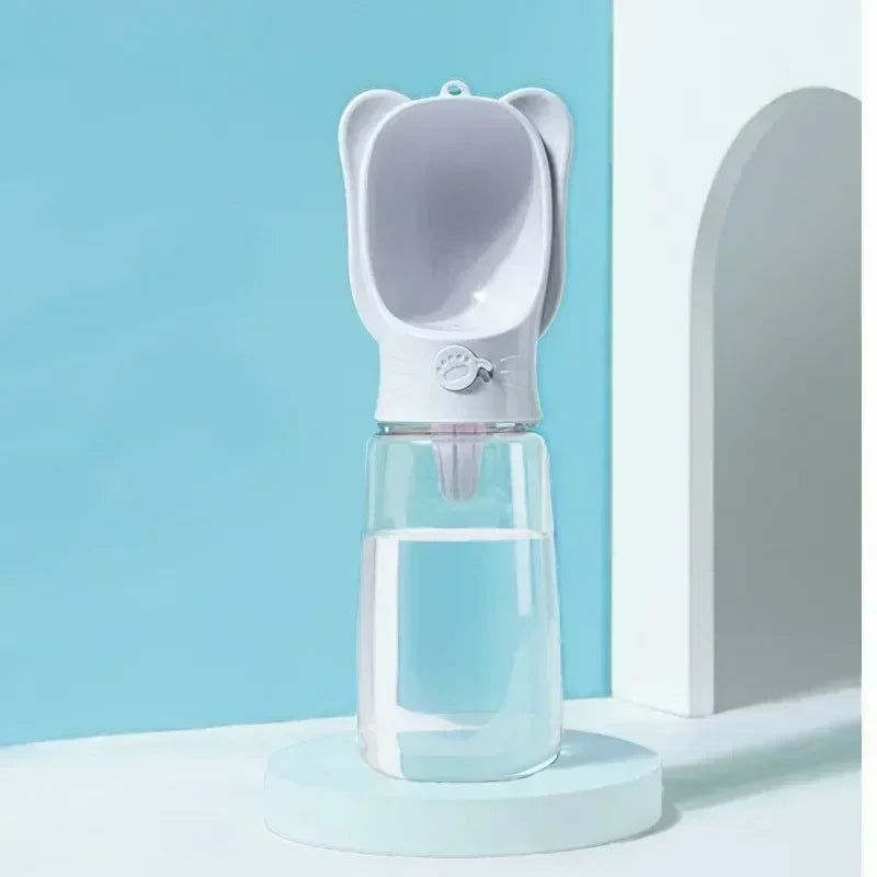 Portable Pet Hydration Bottle with Detachable Bowl 2-in-1 Food and Water Solution for Dogs and Cats Ideal for Outdoor Adventures