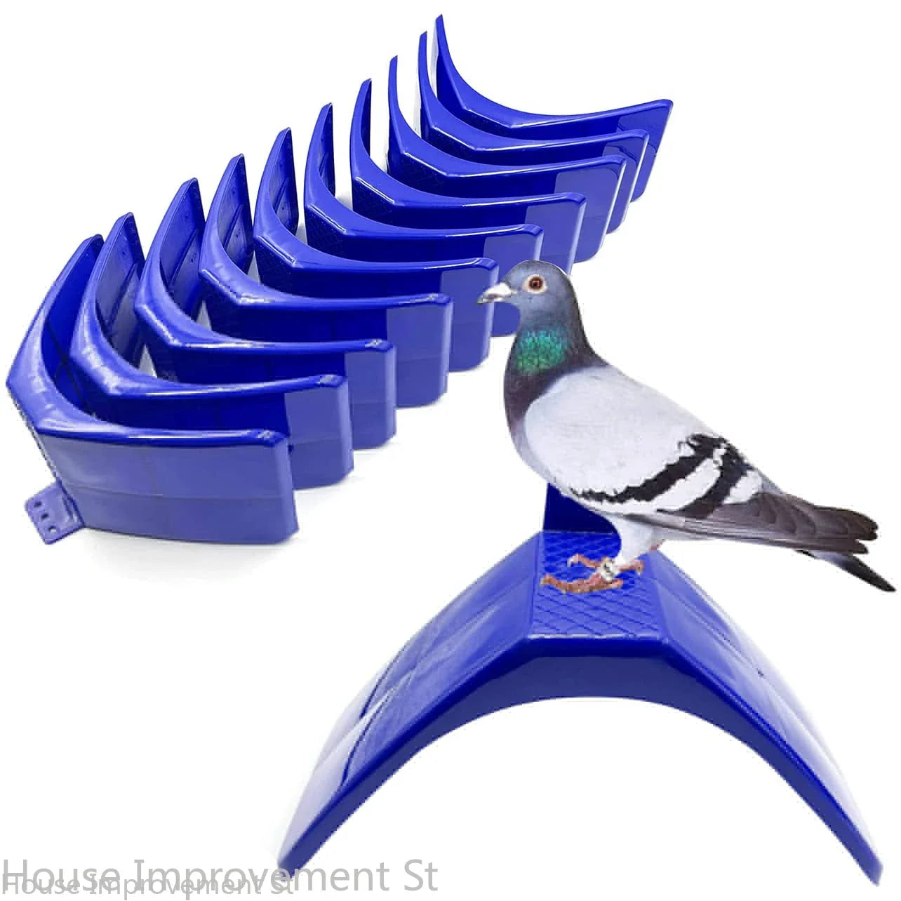 5/10/20PCS Pigeon Dove Bird House Parrots Plastic Rest Stand Frame Dwelling Perch Shellhard Bird Supplies