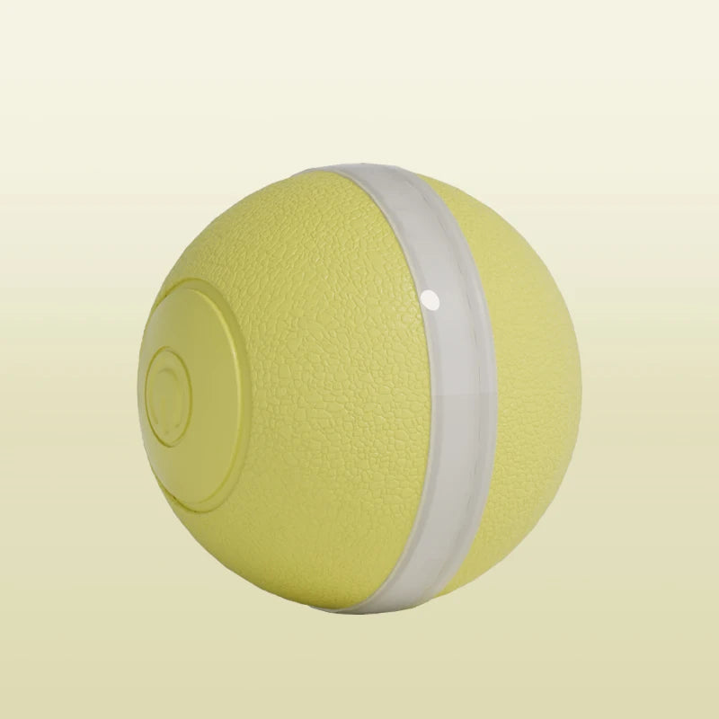 Silent Electric Smart Ball Cat Toys Automatic Rolling Interactive Ball USB LED Light Pet Toy Dog Cat Teaser Training 1~2pcs