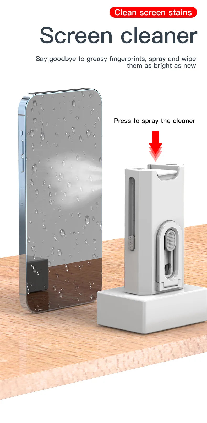 20 in 1 Digital Camera Headset Mobile Phone Cleaning Set