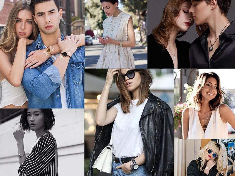 TOTWOO Long Distance Touch Bracelets for Couples Bluetooth Gifts