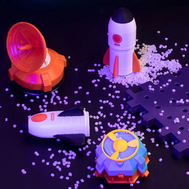 DIY Electronic Blocks Kit for Kids - Educational Science Toy for Ages 6 to 12 - Circuit Building Exploration Set