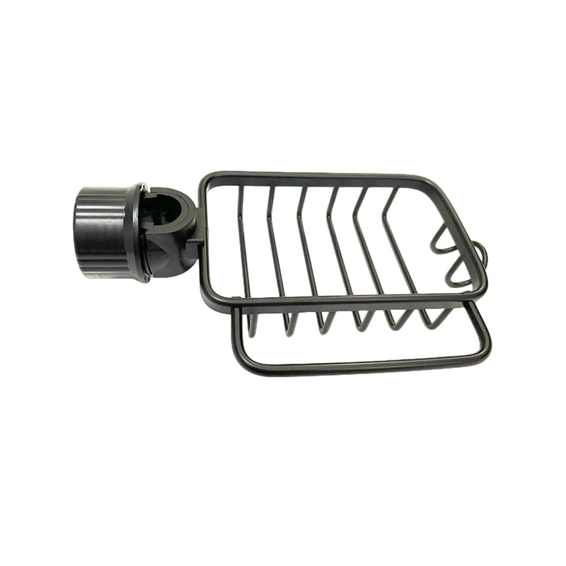 Aluminum Sink Drain Rack Sponge Holder and Soap Organizer Bathroom Kitchen Accessory