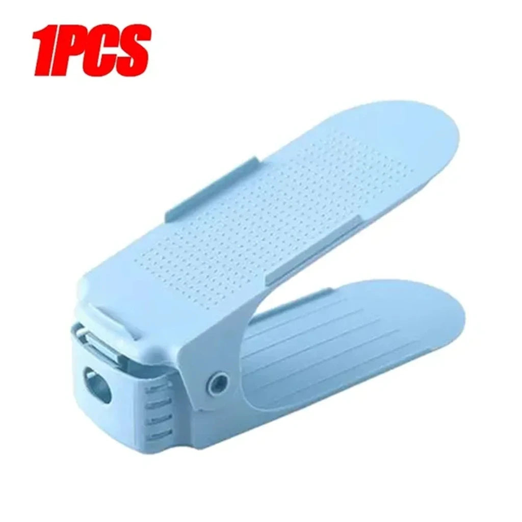 1Pcs Adjustable Shoe Rack Organizer Double-Layer Space Saver