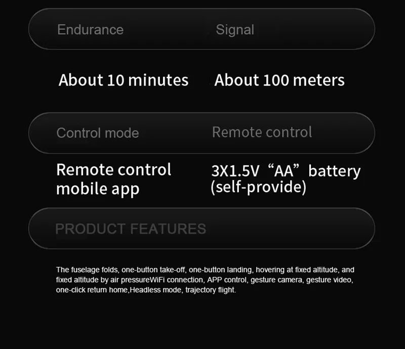 Professional Mini Remote Control Drone E88 4K HD Camera Wifi FPV Folding Quadcopter Gift for Kids