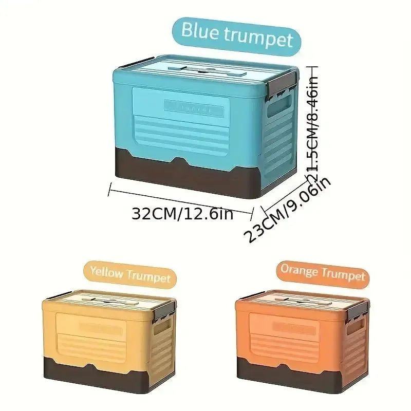 1pc Foldable Storage Box Large Capacity For Toys Clothes Books