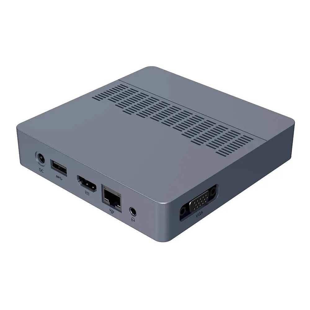 SOYO M2 Air Mini PC: 6GB RAM, 128GB EMMC, Intel N4000, Windows 11 Pro - Compact for Home, Business & Gaming