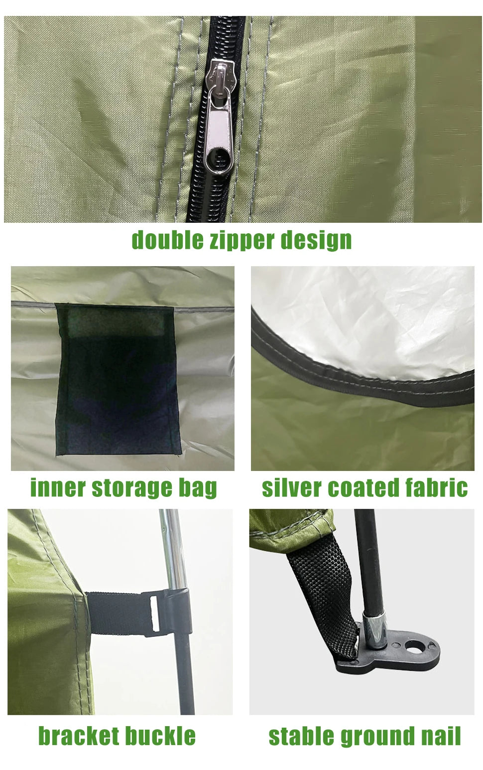 Portable Shower Tent | Waterproof Privacy Changing Room for Camping