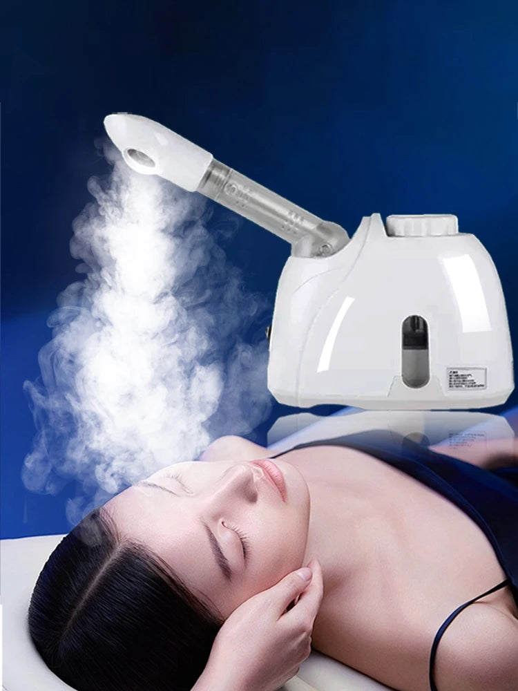 Facial Hot Spray Steamer with Extendable Arm for Spa and Moisturizing