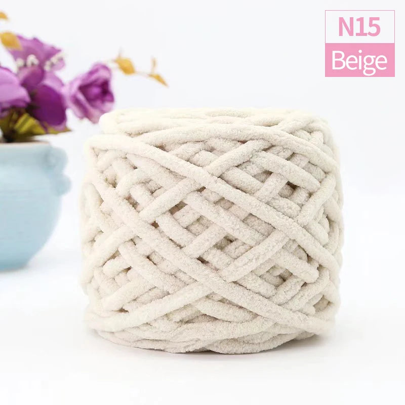 QJH Chunky Blanket Knitting Yarn for Cozy Throws and Pillows