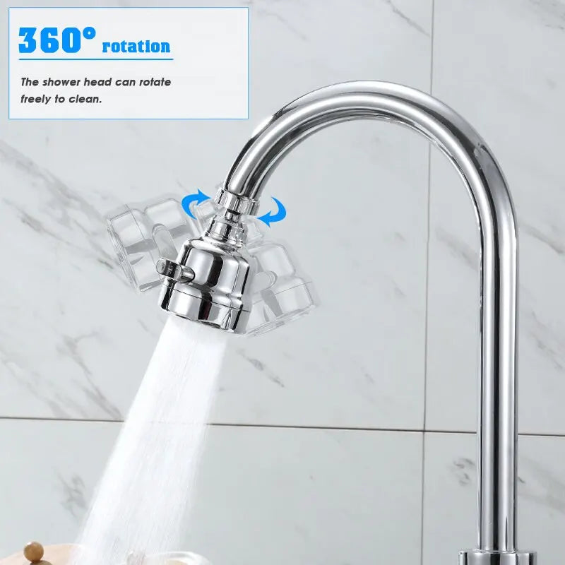Kitchen Charge Faucet Splash Proof Extender With 360 Degree Rotation